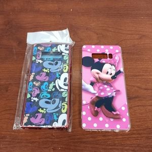 Samsung Note 8 Disney phone cases both or single priced each
